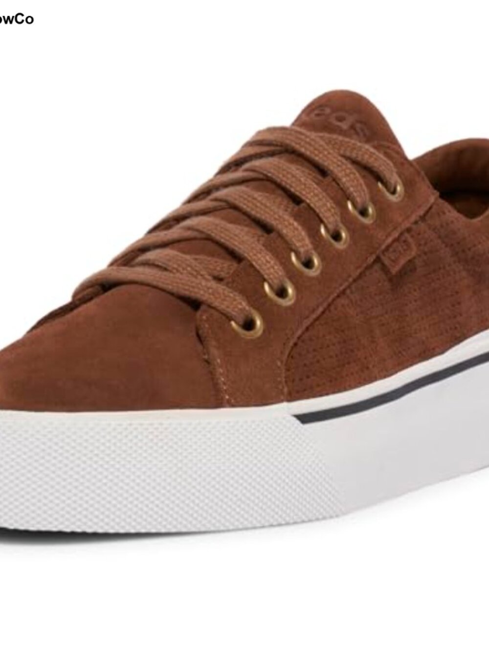 Suede Lace Up Platform Wedge Sneakers